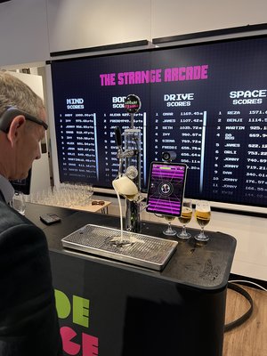 Homer - beer pump robot pouring leaderboard 2023